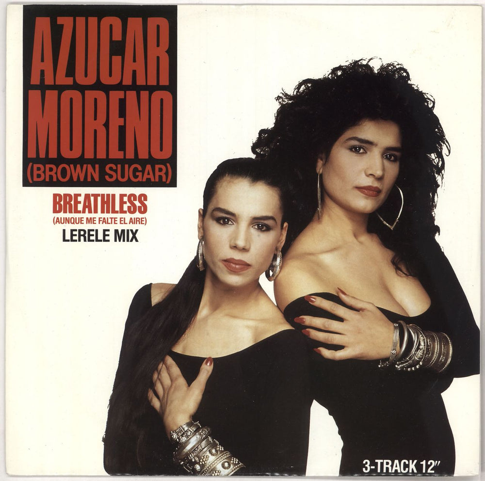 Azucar Moreno Breathless UK Promo 12" vinyl single (12 inch record / Maxi-single) 6528856