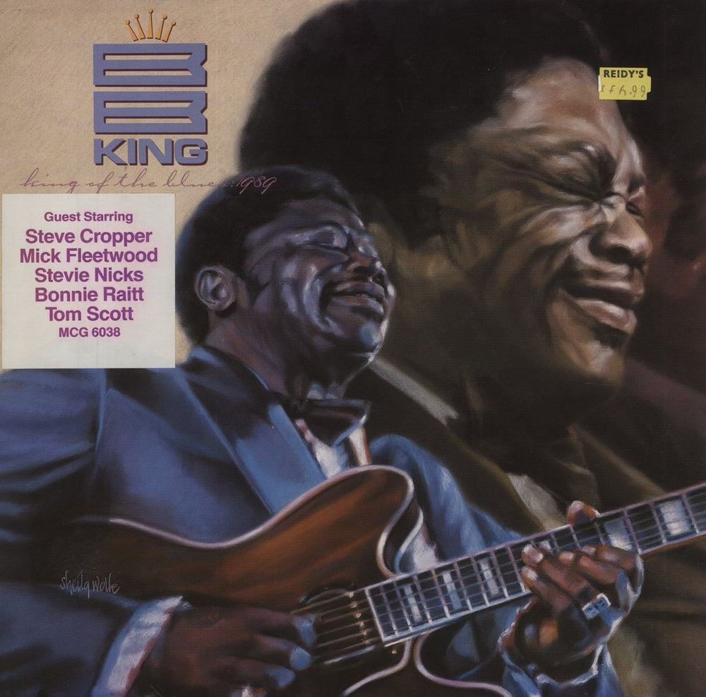 B B King King Of The Blues: 1989 German vinyl LP album (LP record) 255952-1