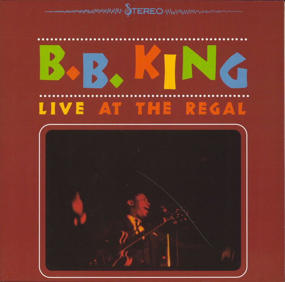 B B King Live At The Regal - 180gram Vinyl UK vinyl LP album (LP record) 1116461