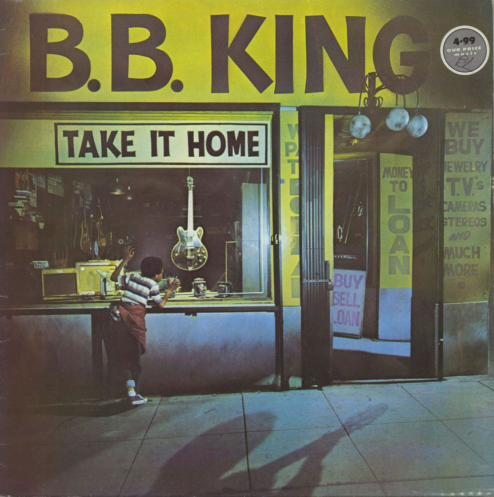 B B King Take It Home UK vinyl LP album (LP record) MCL1784