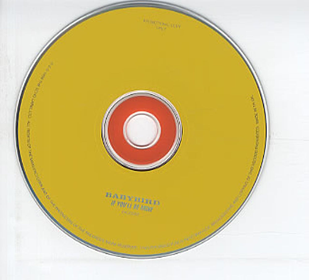 Babybird If You'll Be Mine UK Promo CD single (CD5 / 5") RADCD65