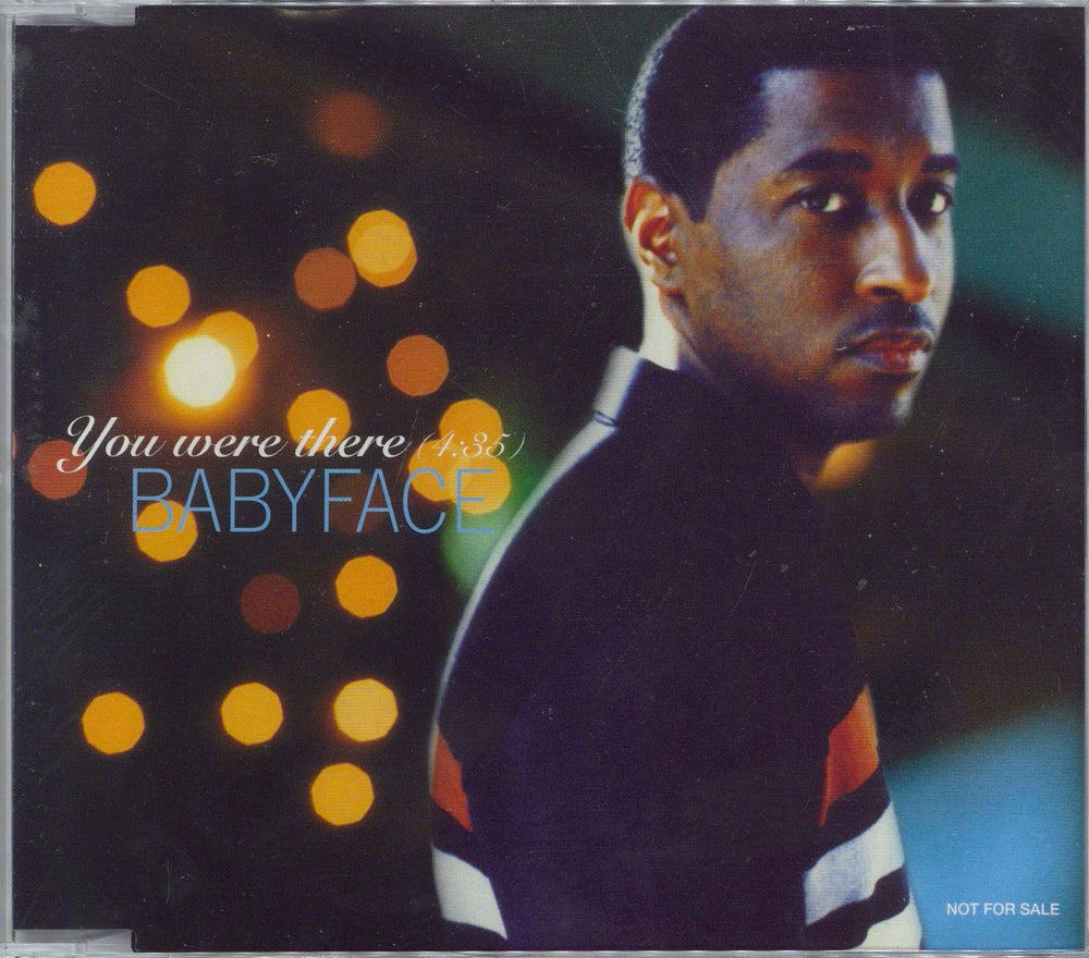 Babyface You Were There Japanese Promo CD single (CD5 / 5") XDCS-93333