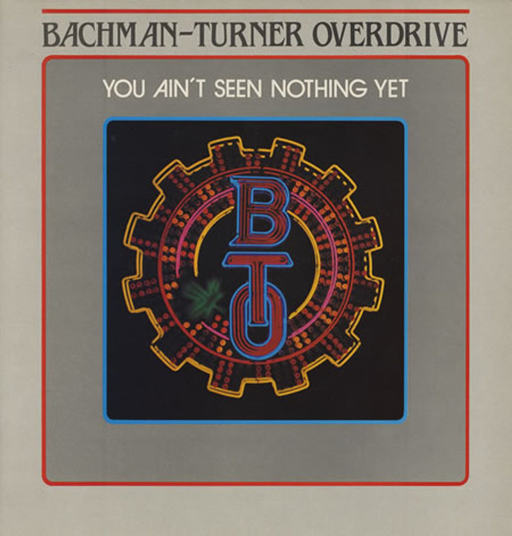 Bachman Turner Overdrive You Ain't Seen Nothing Yet UK vinyl LP album (LP record) PRICE46