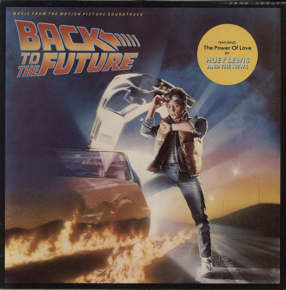 Back To The Future Back To The Future - EX UK vinyl LP album (LP record) MCF3285