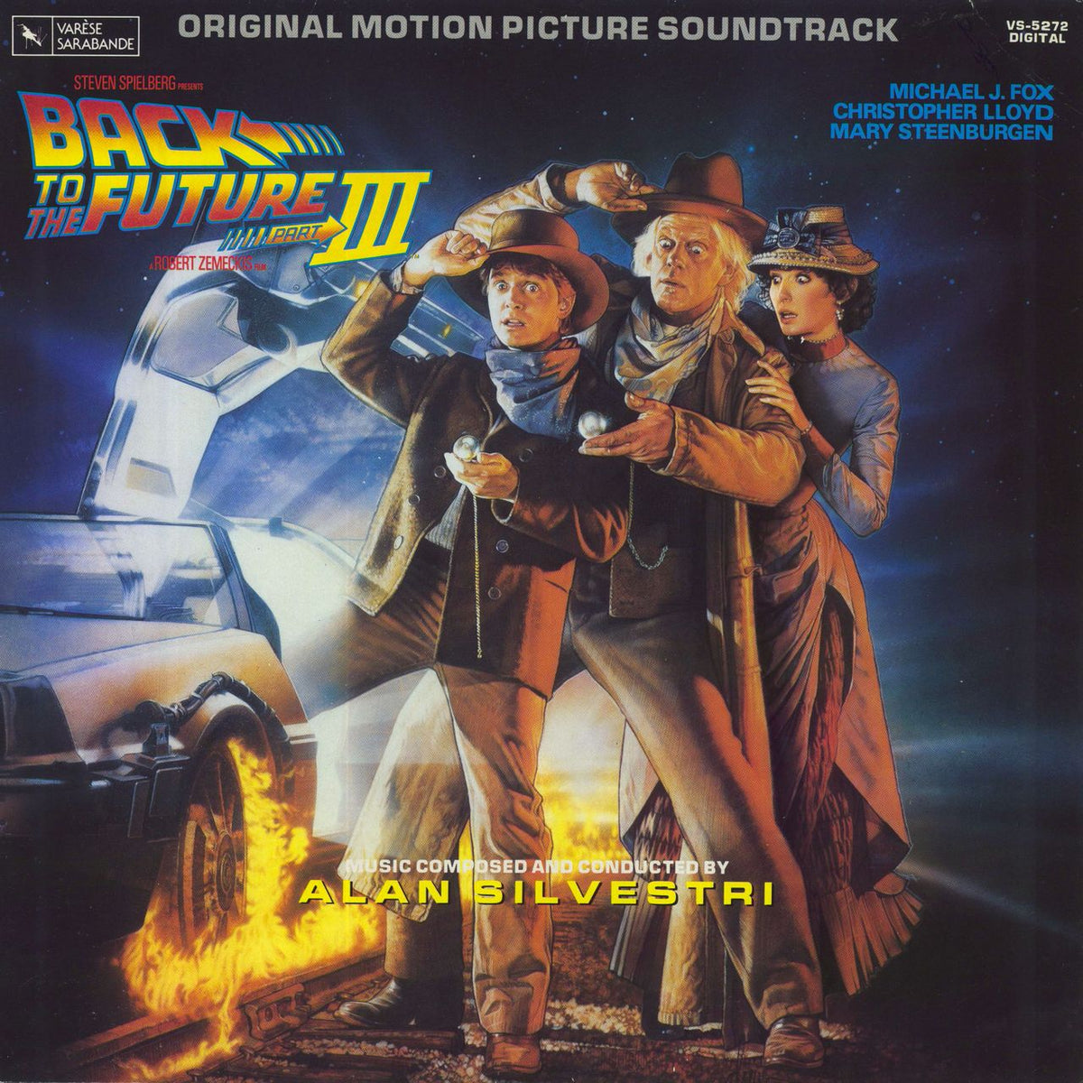 Back To The Future Back To The Future Iii - Ex German Vinyl Lp 