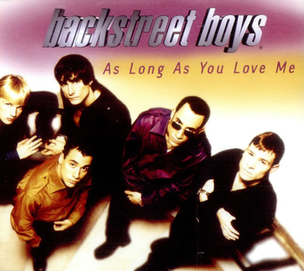 Backstreet Boys As Long As You Love Me UK CD single (CD5 / 5") JIVECD434