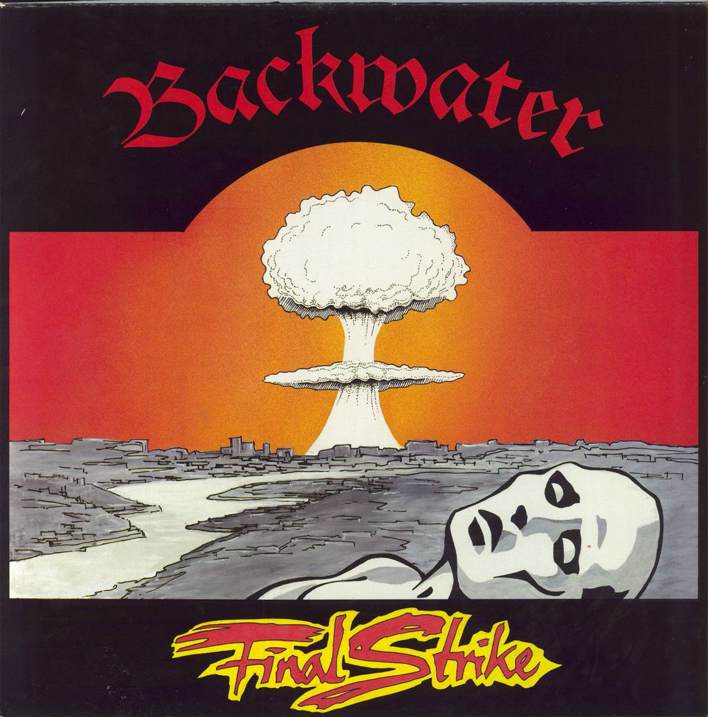 Backwater (Rock) Final Strike German vinyl LP album (LP record) 10003