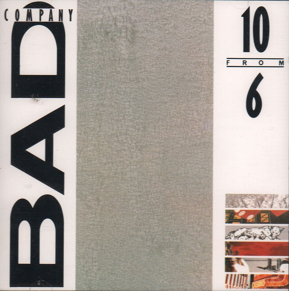 Bad Company 10 From 6 German CD album (CDLP) 781625-2