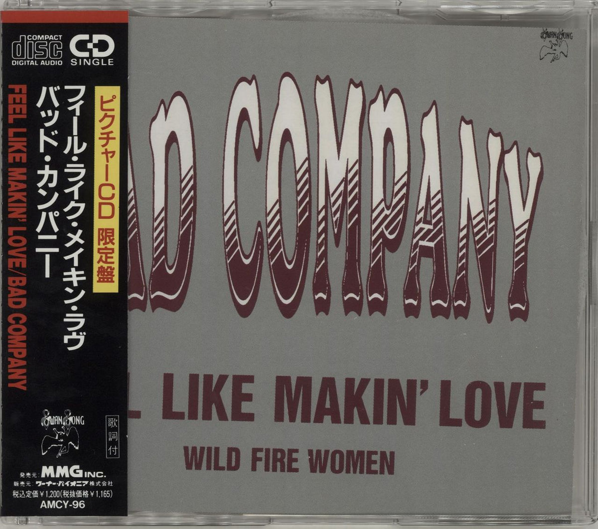 Bad Company Feel Like Makin' Love Japanese CD single — RareVinyl.com