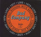 Bad Company Live 1977 & 1979 UK 2 CD album set (Double CD) 081227952334