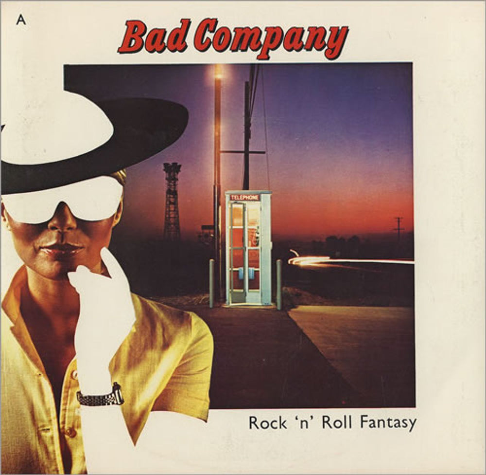 Bad Company Rock 'n' Roll Fantasy US 7" vinyl single (7 inch record / 45) SS70119