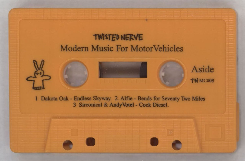 Badly Drawn Boy Modern Music For Motor Vehicles UK cassette single BDWCMMO237987