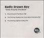 Badly Drawn Boy Once Around The Block UK Promo CD-R acetate CD-R ACETATES