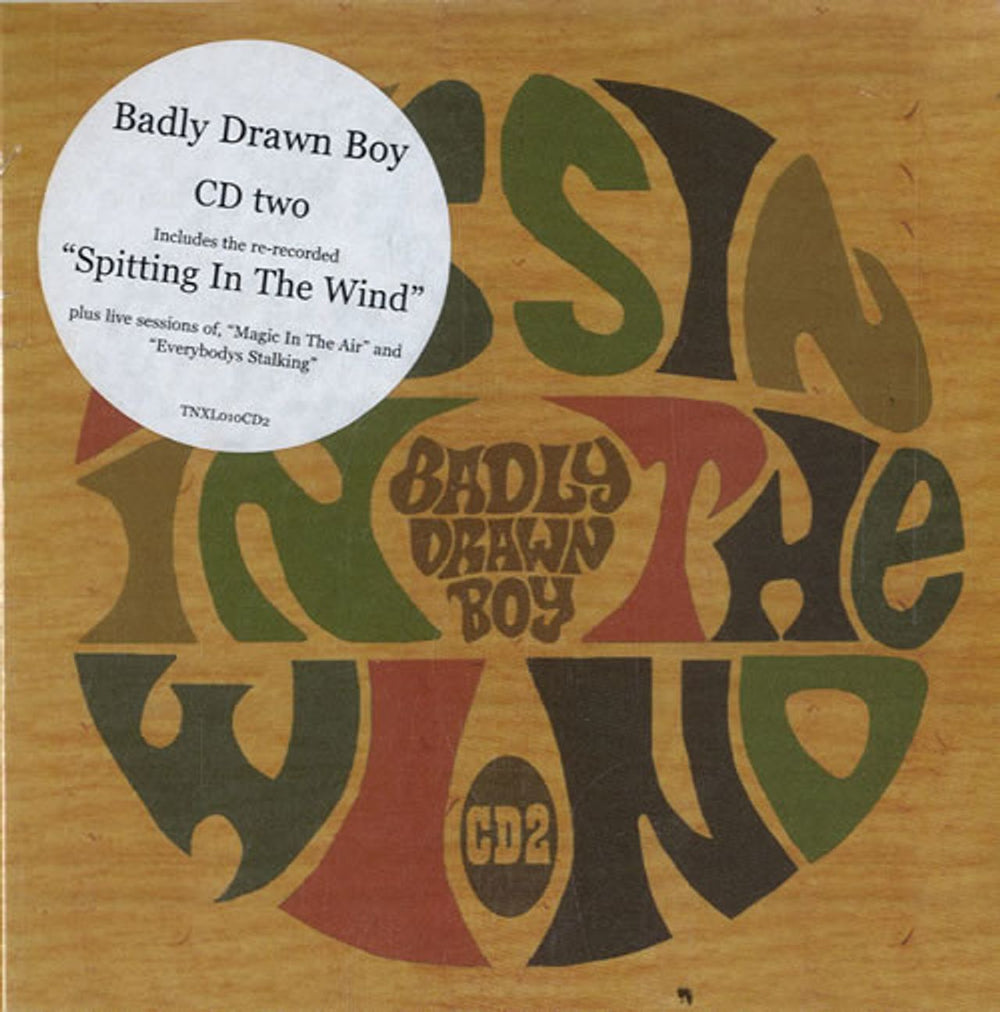 Badly Drawn Boy Pissin' In The Wind UK 2-CD single set (Double CD single) BDW2SPI184737