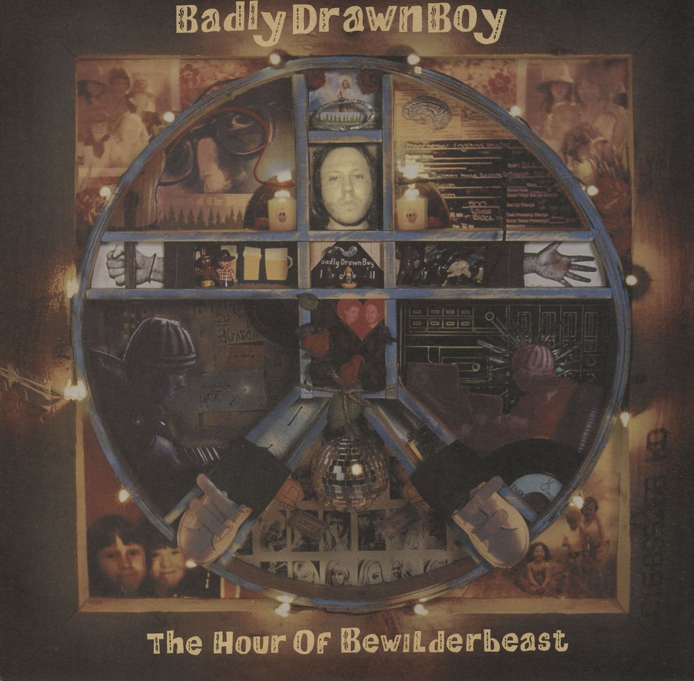 Badly Drawn Boy The Hour Of Bewilderbeast UK vinyl LP album (LP record) TNXLLP133