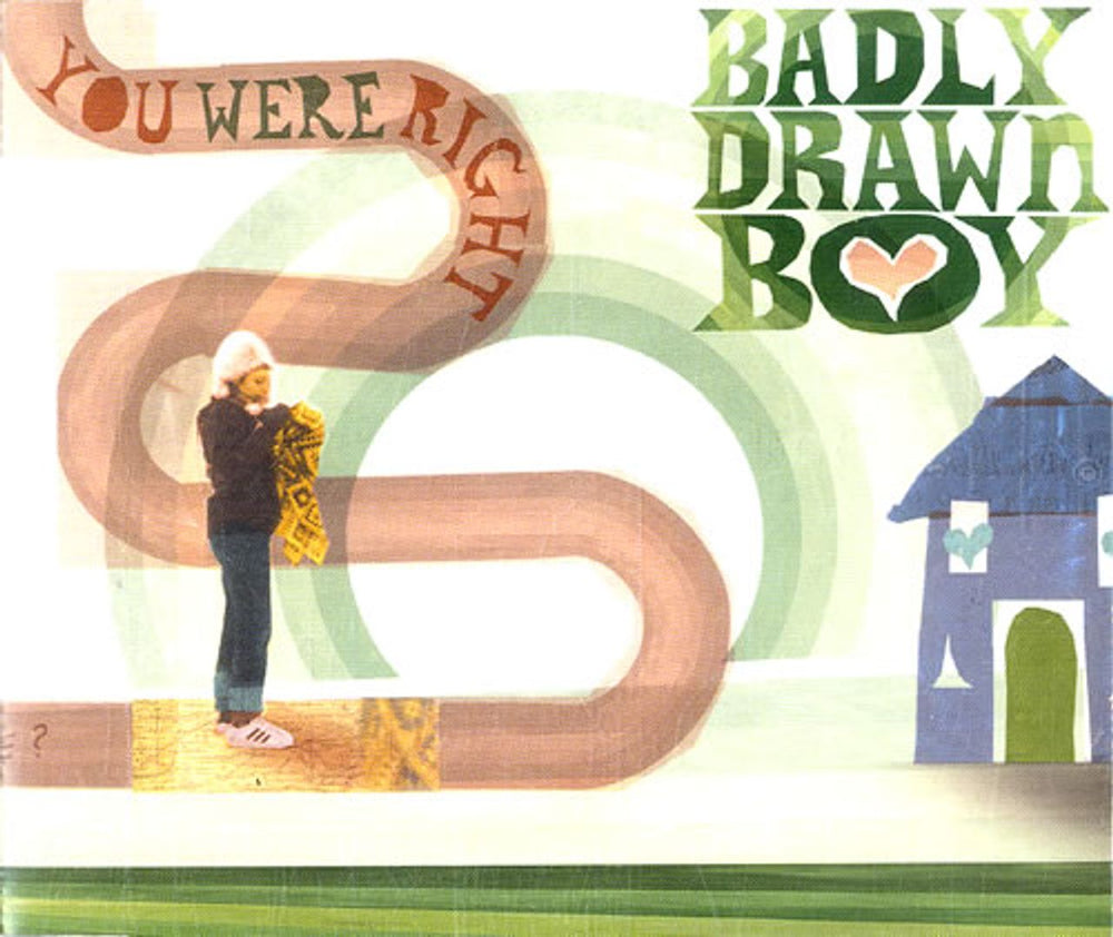 Badly Drawn Boy You Were Right UK CD single (CD5 / 5") TNXL015CD