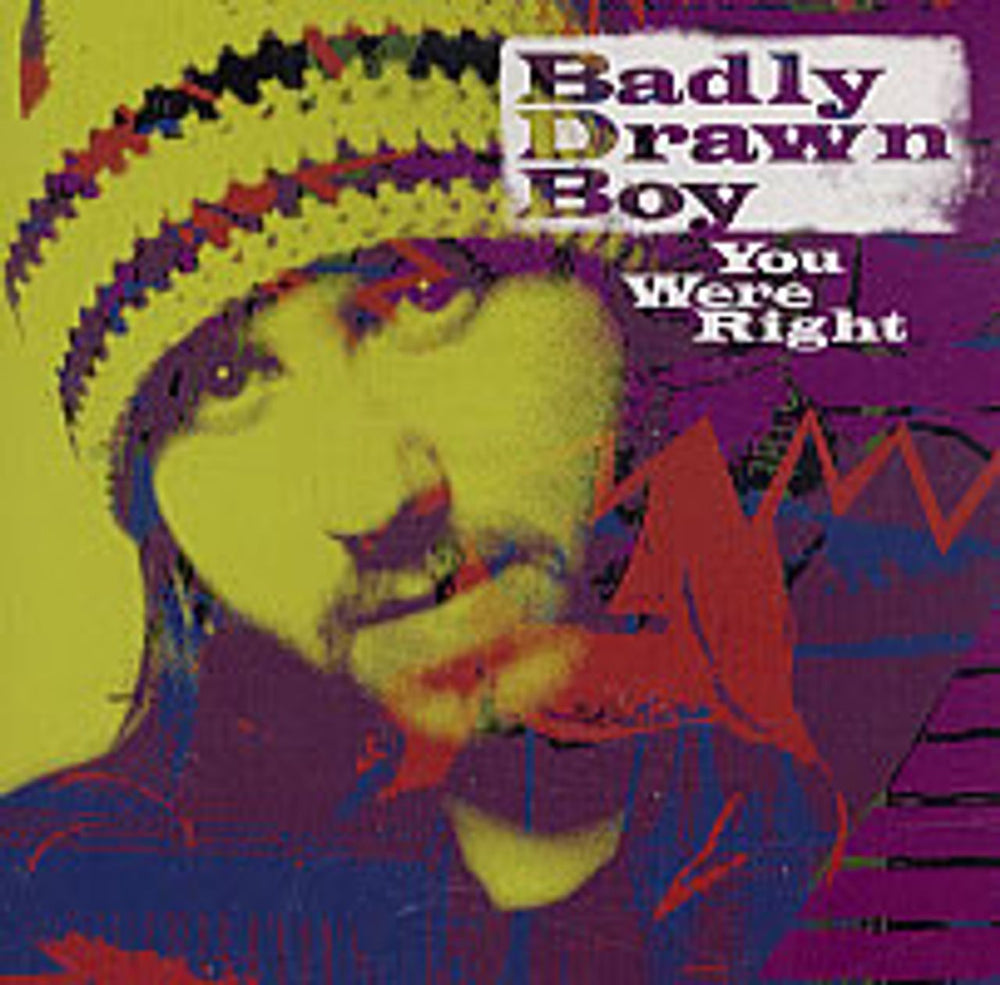 Badly Drawn Boy You Were Right US Promo CD single (CD5 / 5") ARTDJ-01084-2