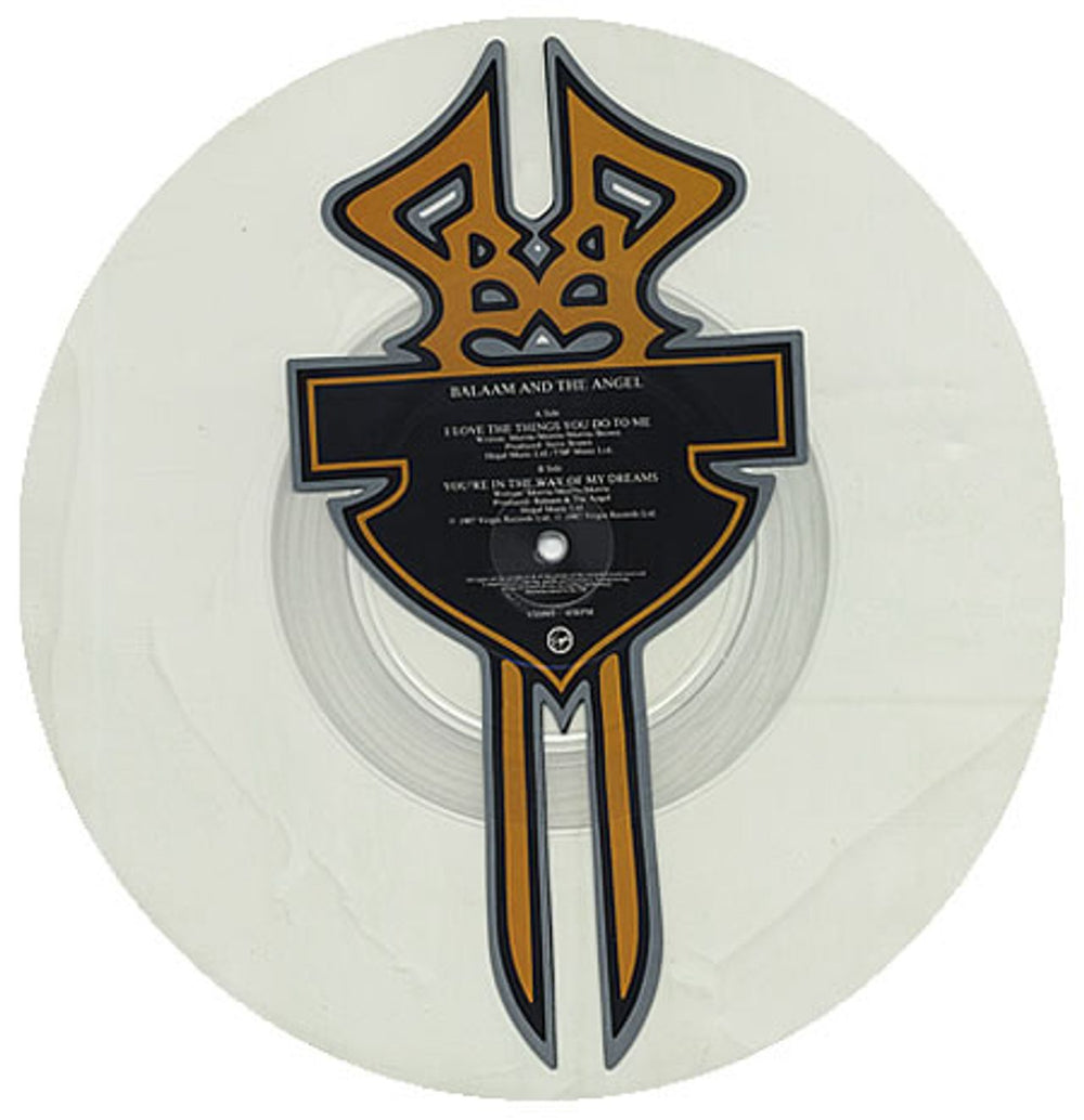 Balaam And The Angel I Love The Things You Do To Me UK 12" vinyl picture disc (12 inch picture record) BAA2PIL372394