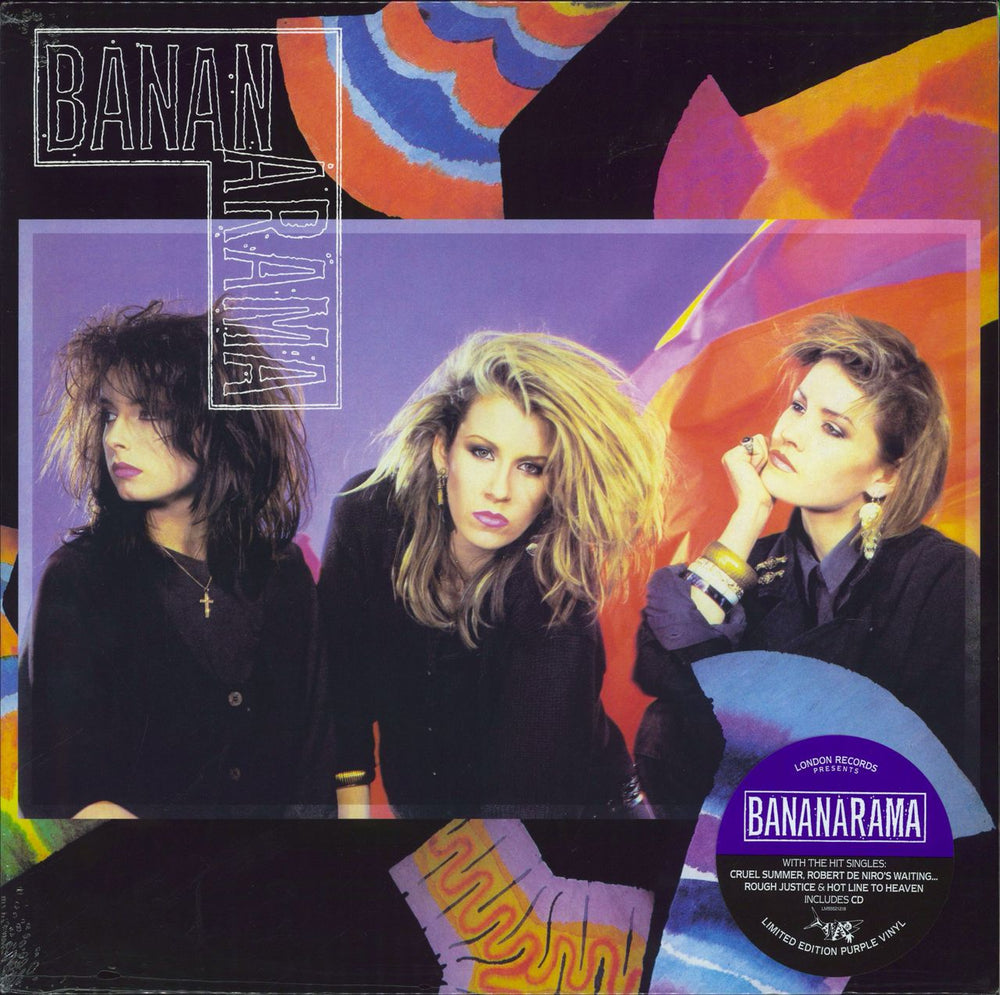 Bananarama Bananarama - Purple Vinyl + CD - Sealed UK vinyl LP album (LP record) LMS5521218