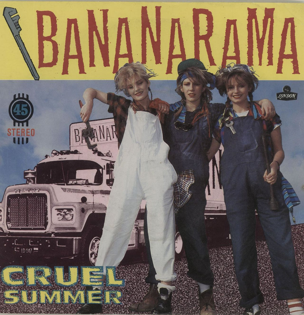 Bananarama Cruel Summer - Solid UK 7" vinyl single (7 inch record / 45) NANA5