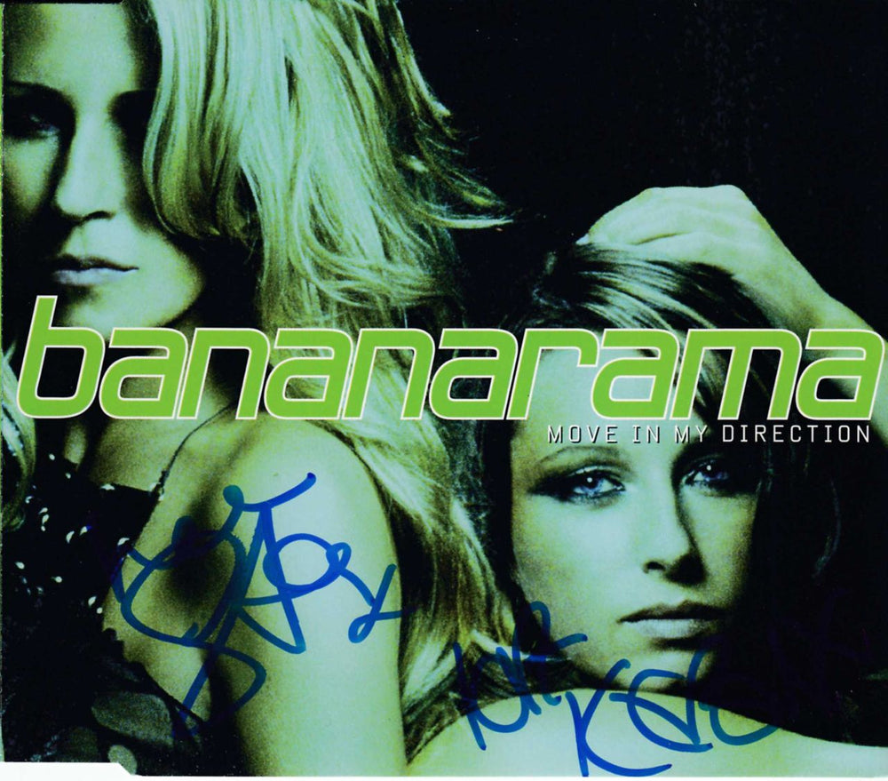 Bananarama Move In My Direction - AUTOGRAPHED UK CD single (CD5 / 5") CDAG003