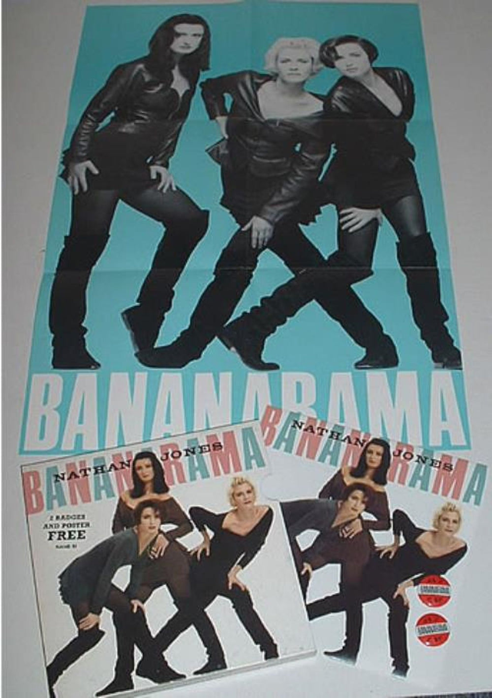 Bananarama Nathan Jones UK 7" single box set NANB18