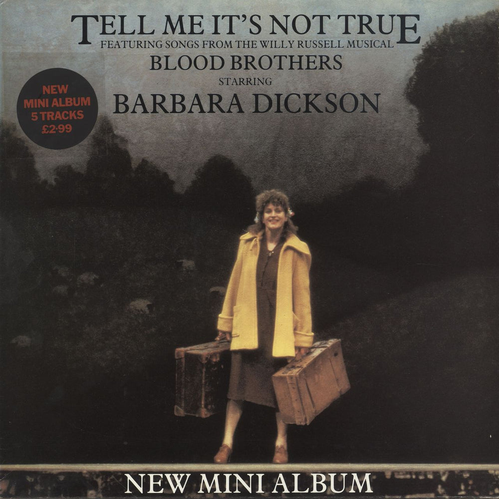 Barbara Dickson Tell Me It's Not True UK vinyl LP album (LP record) LLM101