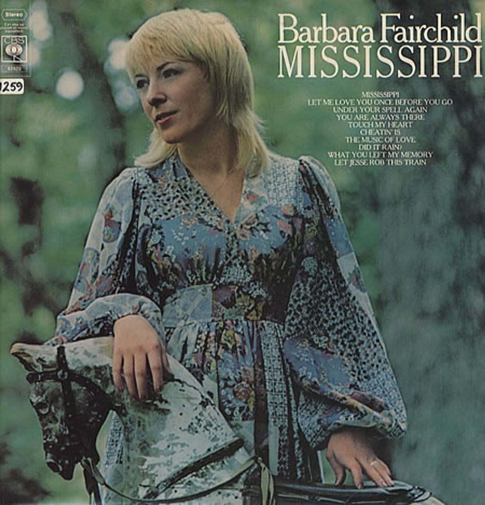 Barbara Fairchild Mississippi UK vinyl LP album (LP record) CBS82020