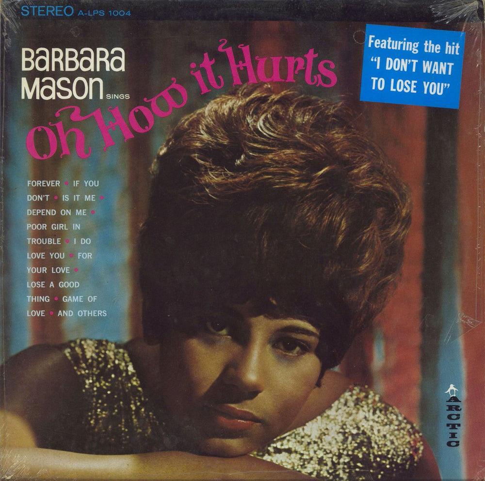 Barbara Mason Oh How It Hurts US vinyl LP album (LP record) A-LPS-1004