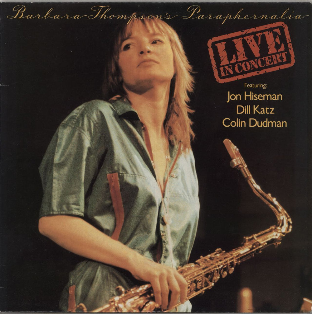 Barbara Thompson Live In Concert UK 2-LP vinyl record set (Double LP Album) MCSP309