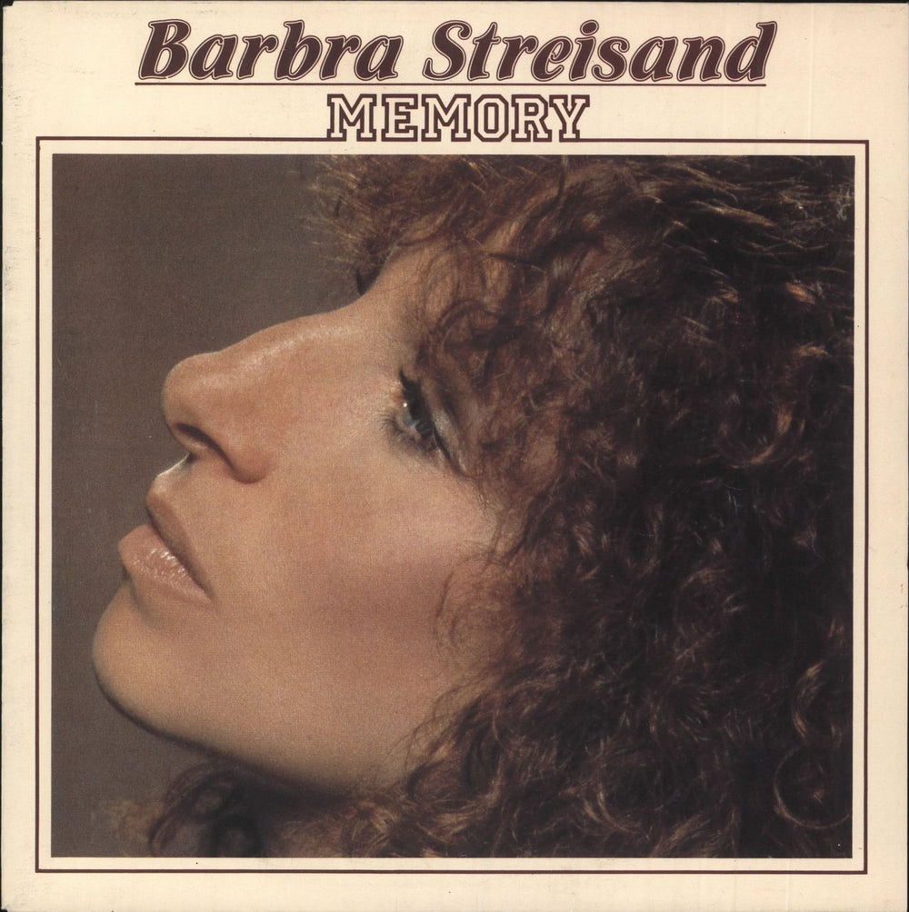 Barbra Streisand Memory Dutch 7" vinyl single (7 inch record / 45) A1983