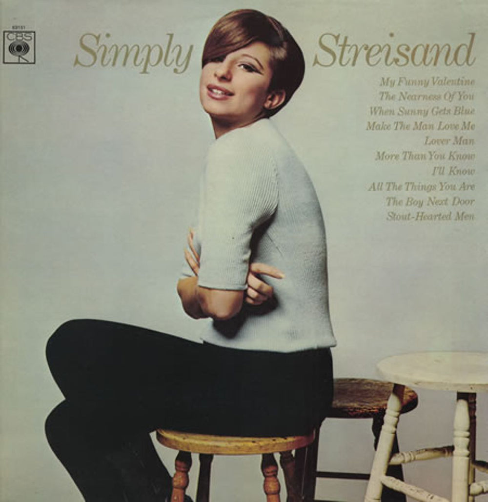 Barbra Streisand Simply Streisand - 1st - Stereo UK vinyl LP album (LP record) 63151