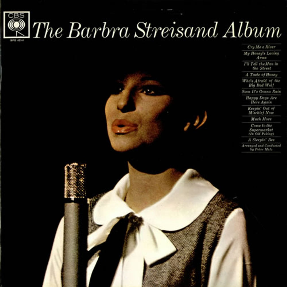 Barbra Streisand The Barbra Streisand Album - Mono - 1st UK vinyl LP album (LP record) BPG62161