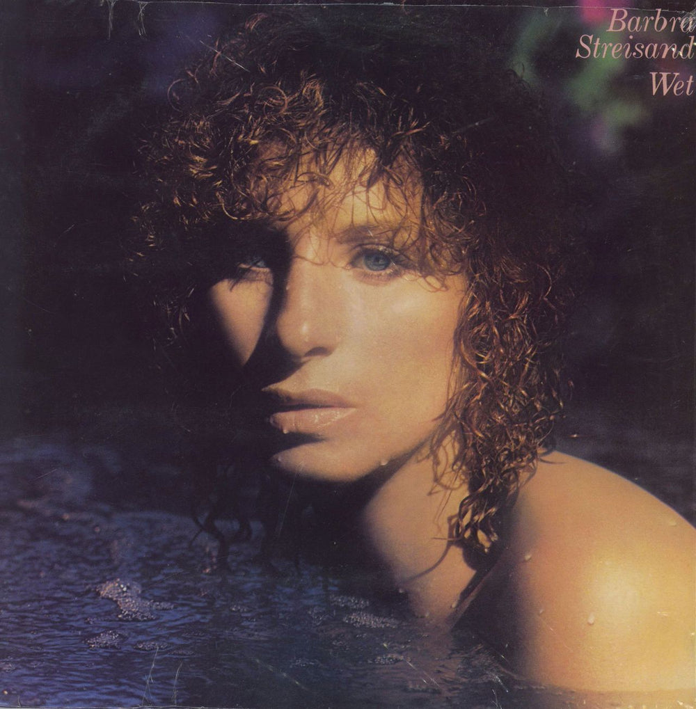 Barbra Streisand Wet - Opened shrink Dutch vinyl LP album (LP record) 86104