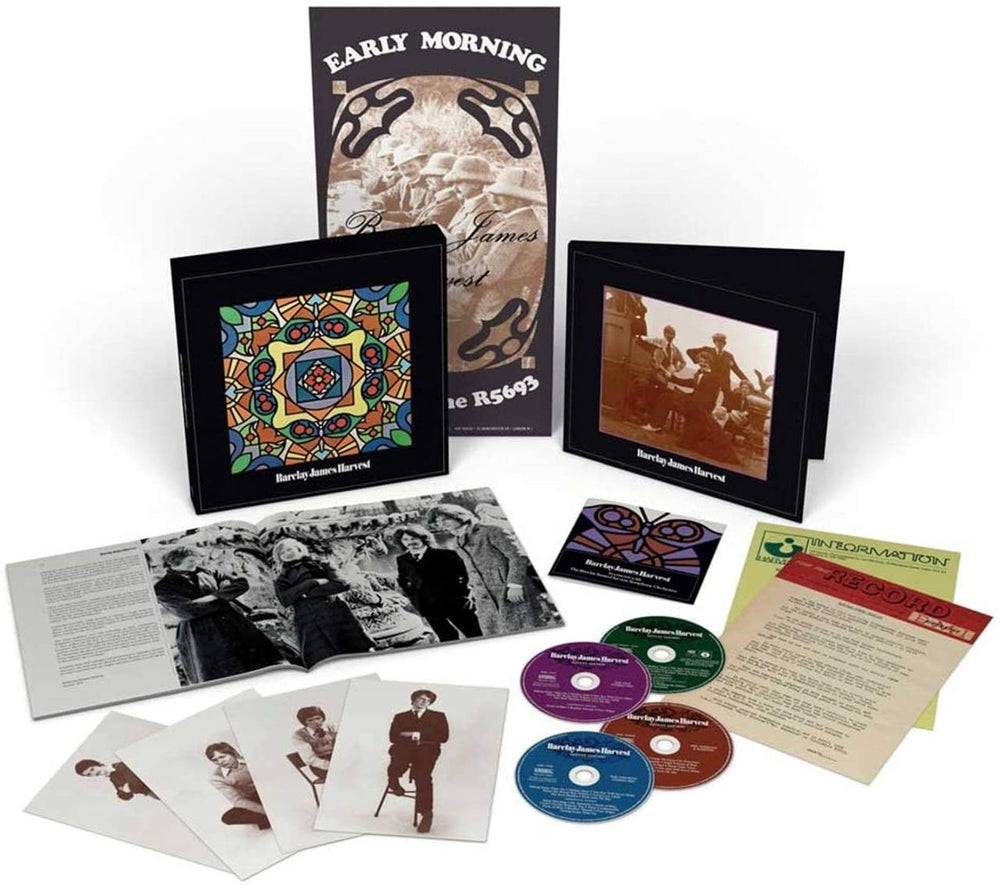 Barclay James Harvest Barclay James Harvest: Deluxe Box Set UK 3-disc CD/DVD Set PECLEC42627