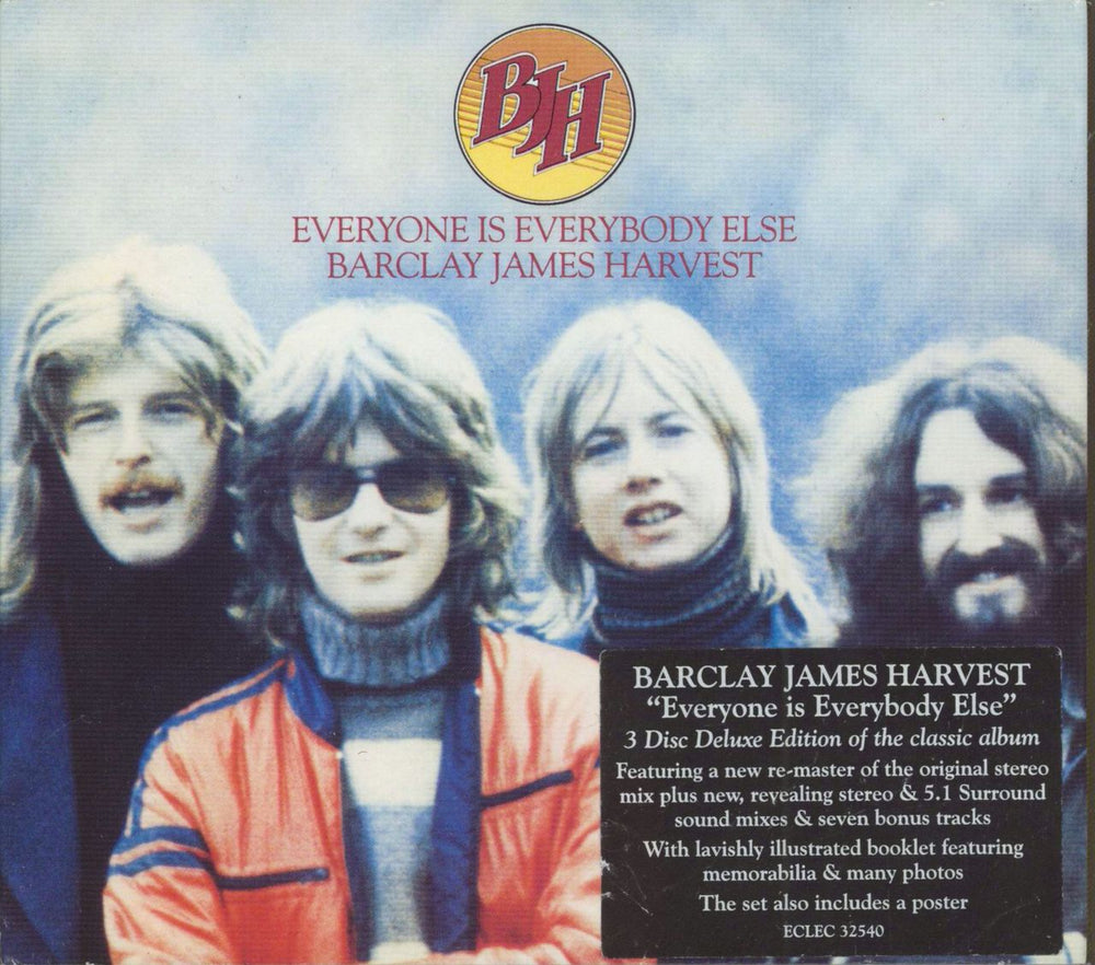 Barclay James Harvest Everyone Is Everybody Else UK 3-disc CD/DVD Set ECLEC32540