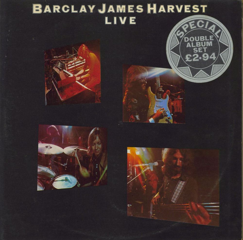 Barclay James Harvest Live - Hype Stickered - £2.94 UK 2-LP vinyl record set (Double LP Album) 2683052