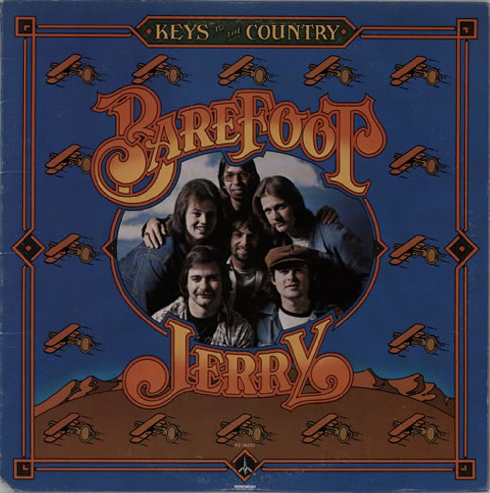 Barefoot Jerry Keys To The Country US vinyl LP album (LP record) PZ34252