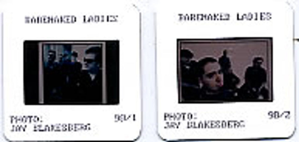 Barenaked Ladies Barenaked Ladies - 35mm Slides US Promo memorabilia 35MM SLIDES