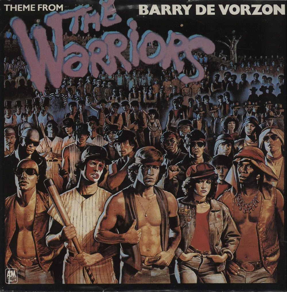 Barry De Vorzon Theme From "The Warriors" + P/S UK 7" vinyl single (7 inch record / 45) AMS7442