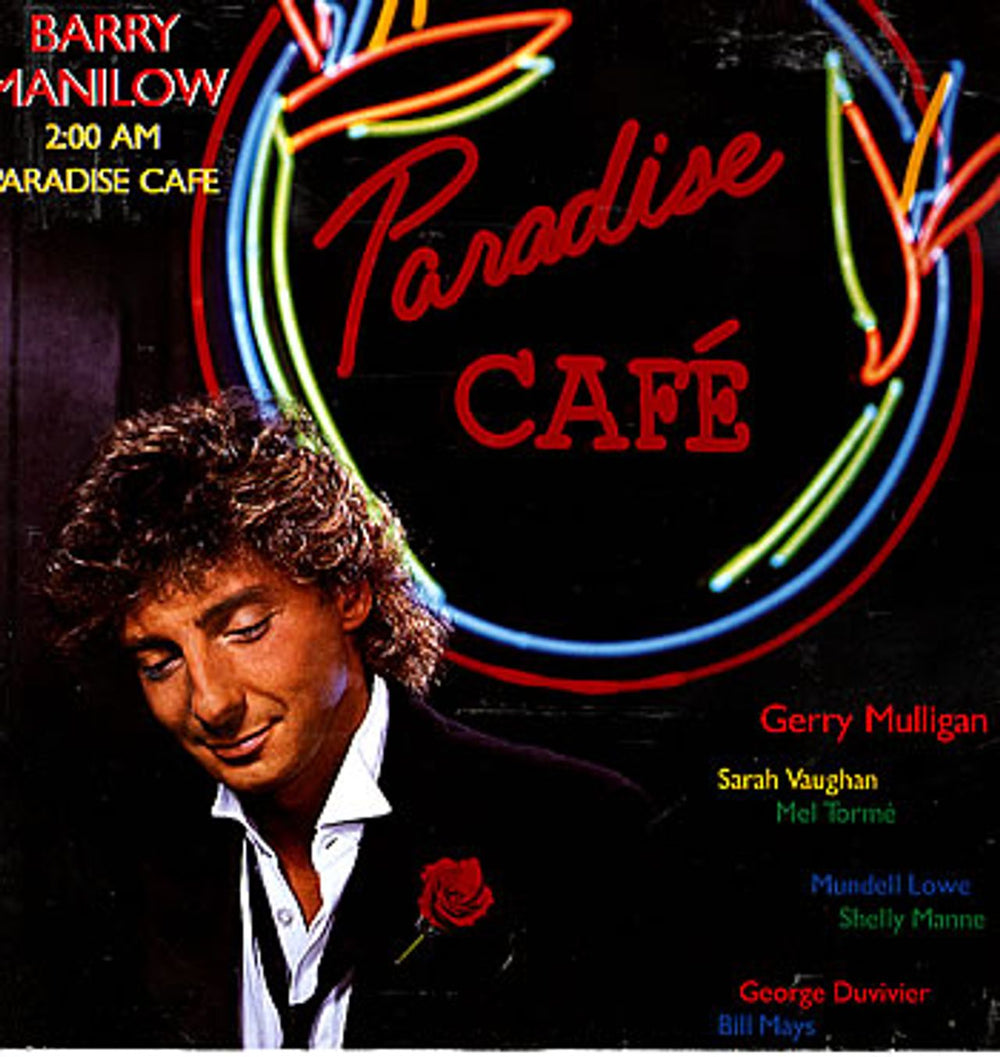 Barry Manilow 2:00 AM Paradise Cafe German vinyl LP album (LP record) 206496