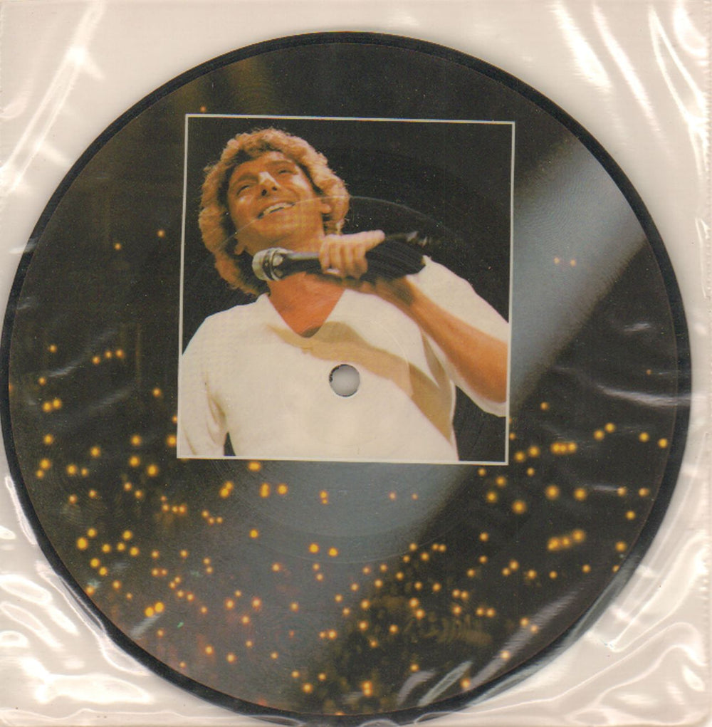 Barry Manilow Stay UK 7" vinyl picture disc (7 inch picture disc single) ARIPD464