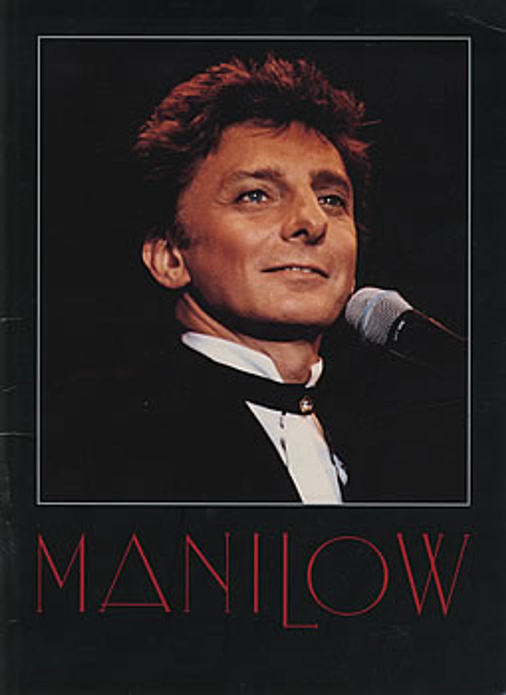 Barry Manilow The Greatest Hits...And Then Some! Tour UK tour programme TOUR PROGRAMME