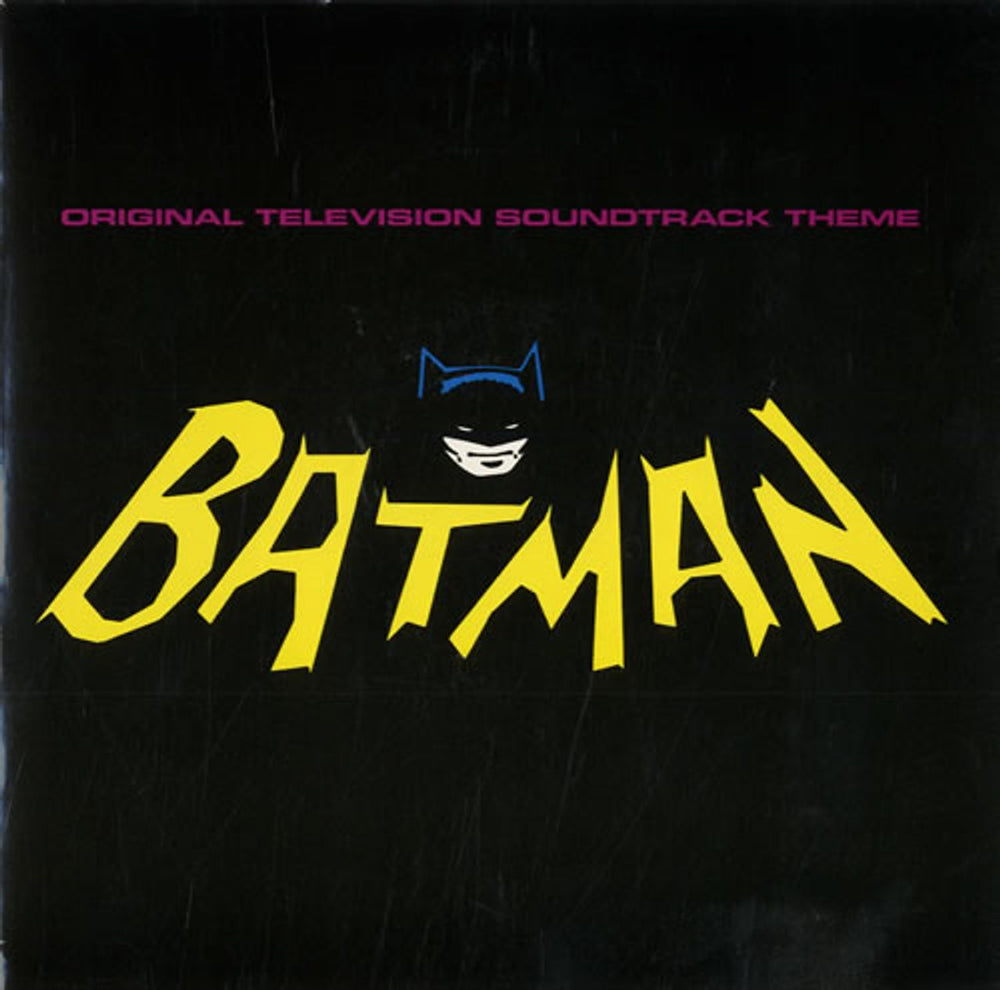 Batman & Robin Batman Theme - EX UK 7" vinyl single (7 inch record / 45) BATSP1