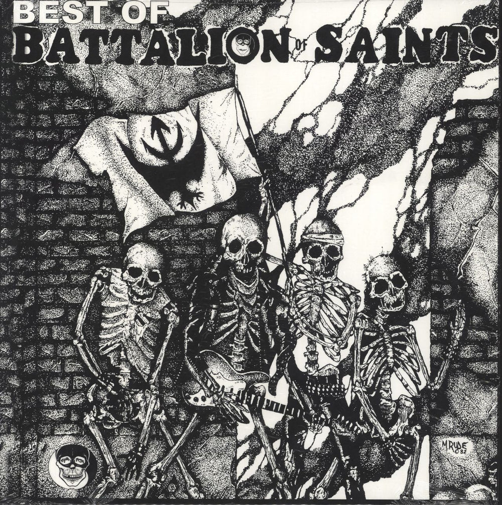 Battalion Of Saints The Best Of The Battalion Of Saints - Rock In Peace US vinyl LP album (LP record) MLP33161