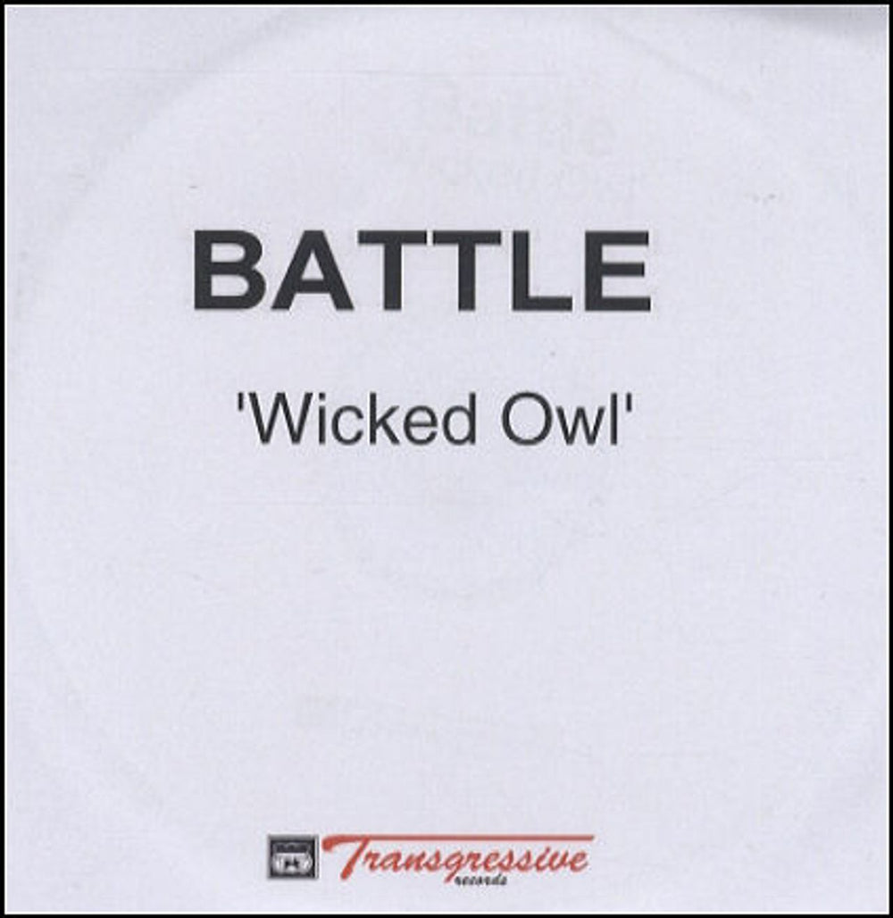 Battle Wicked Owl UK CD-R acetate CD-R ACETATE