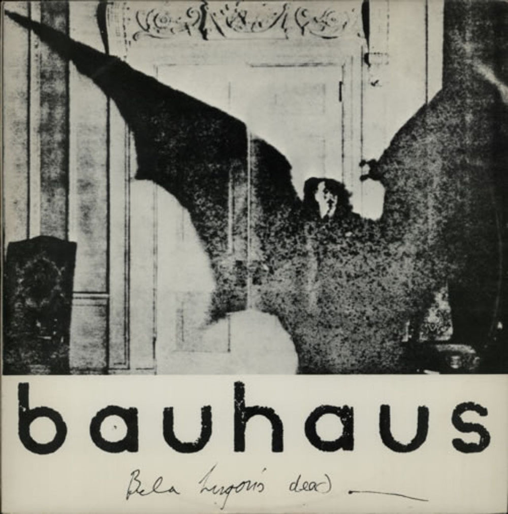 Bauhaus Bela Lugosi's Dead - 1st - White Vinyl - Flipback UK 12" vinyl single (12 inch record / Maxi-single) TEENY2