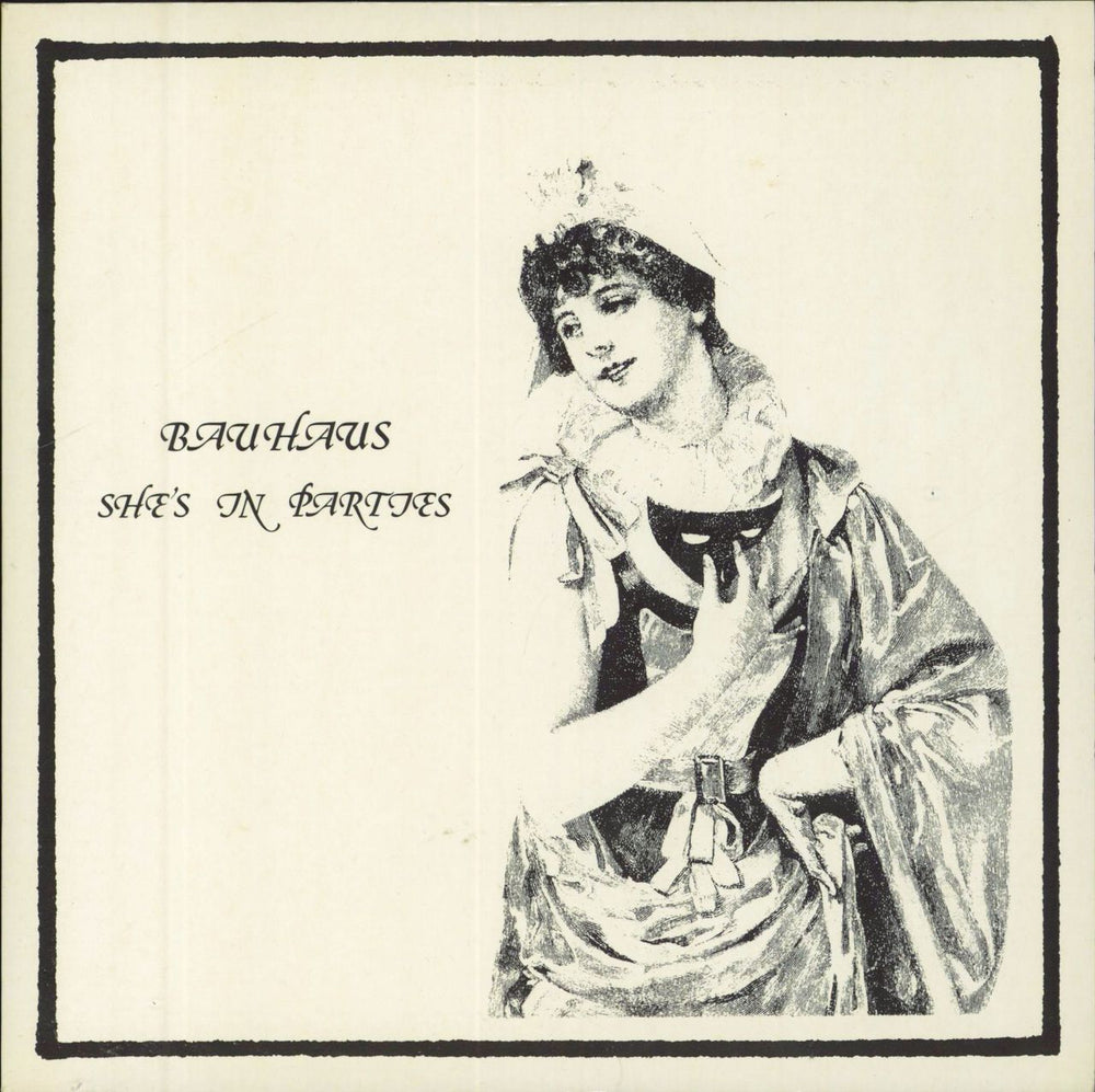 Bauhaus She's In Parties UK 7" vinyl single (7 inch record / 45) BEG91