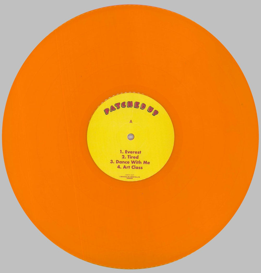 Beabadoobee Patched Up - Orange Vinyl US 12" vinyl single (12 inch record / Maxi-single) 4GI12PA822643