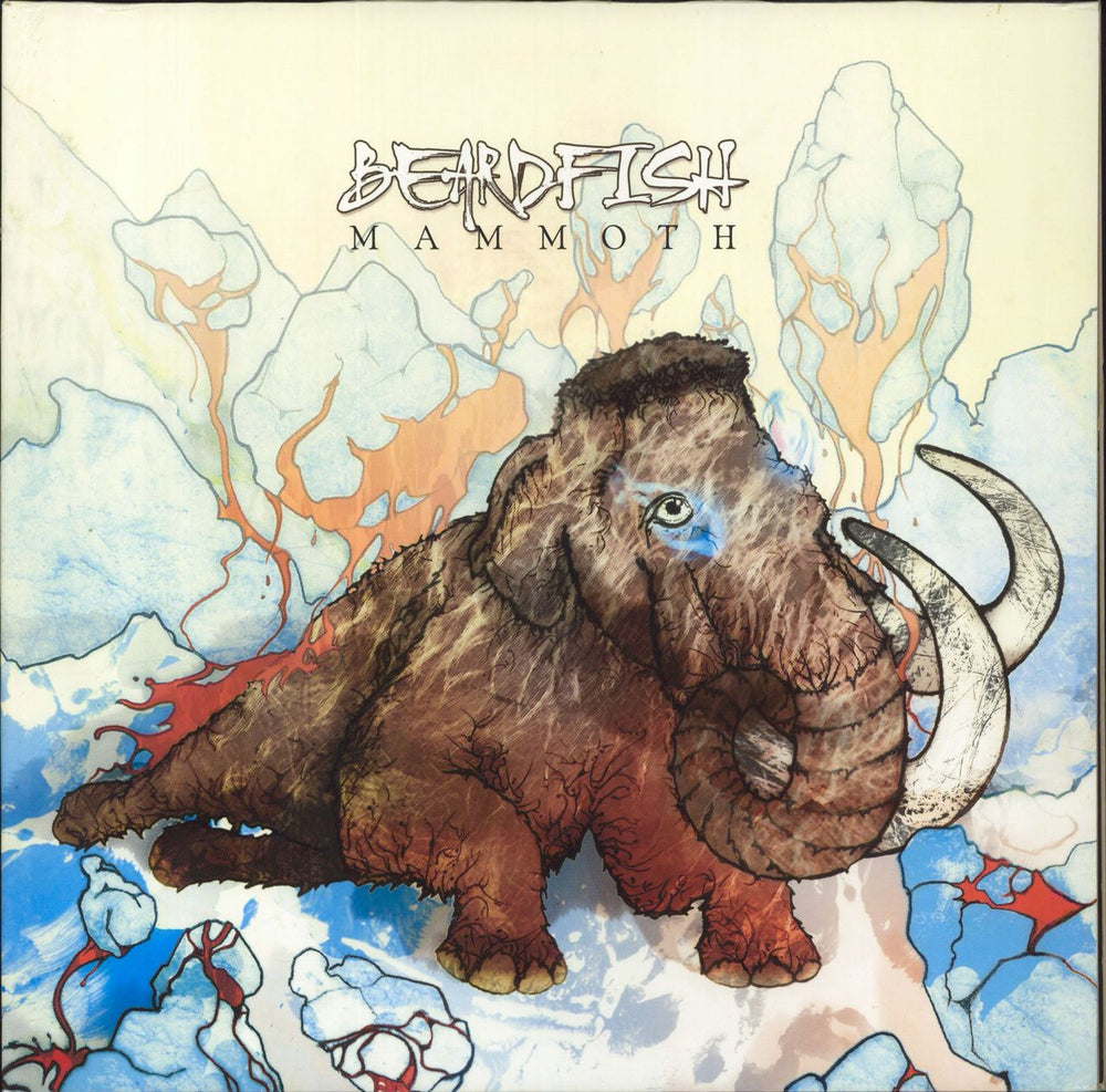 Beardfish Mammoth UK vinyl LP album (LP record) 0505431